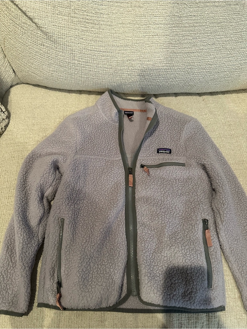 Patagonia Kids Teddy Jacket/Zip Up Size Large / 12